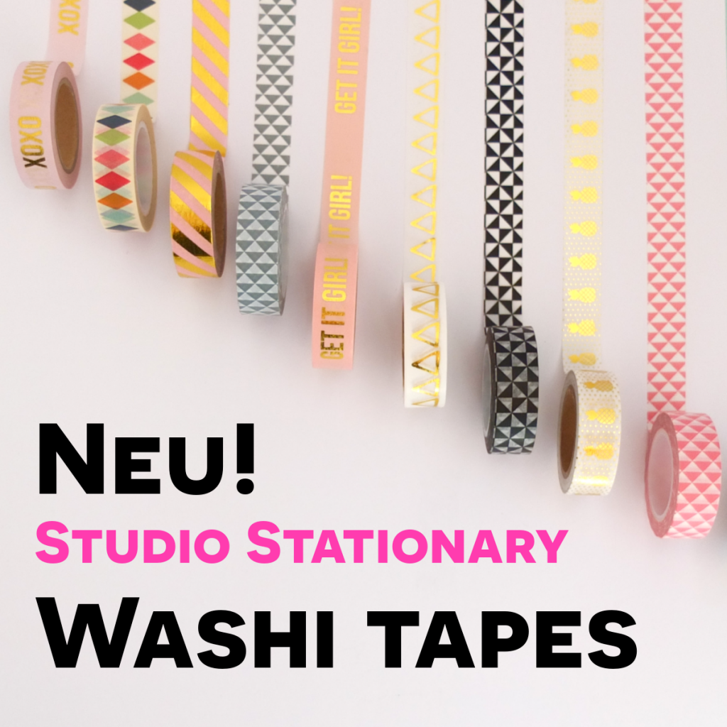 Washi Tapes Studio Stationary Box