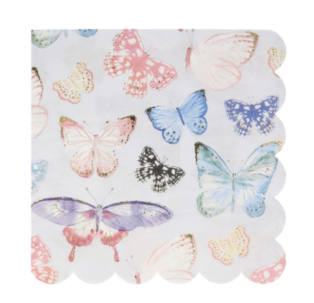 Schmetterling Servietten