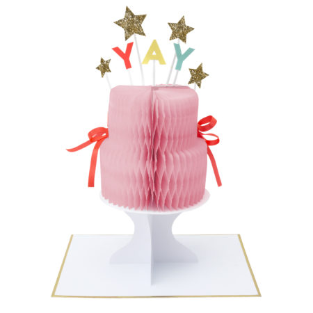 Geburtstagskarte Yay! Cake