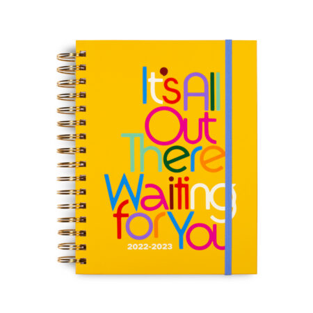 17-month Kalender It's All Out There Waiting medium planner